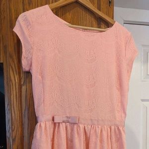Shabby Apple 10/12 Peach Lace Dress